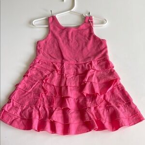 Jamie and Jack pink ruffle play dress